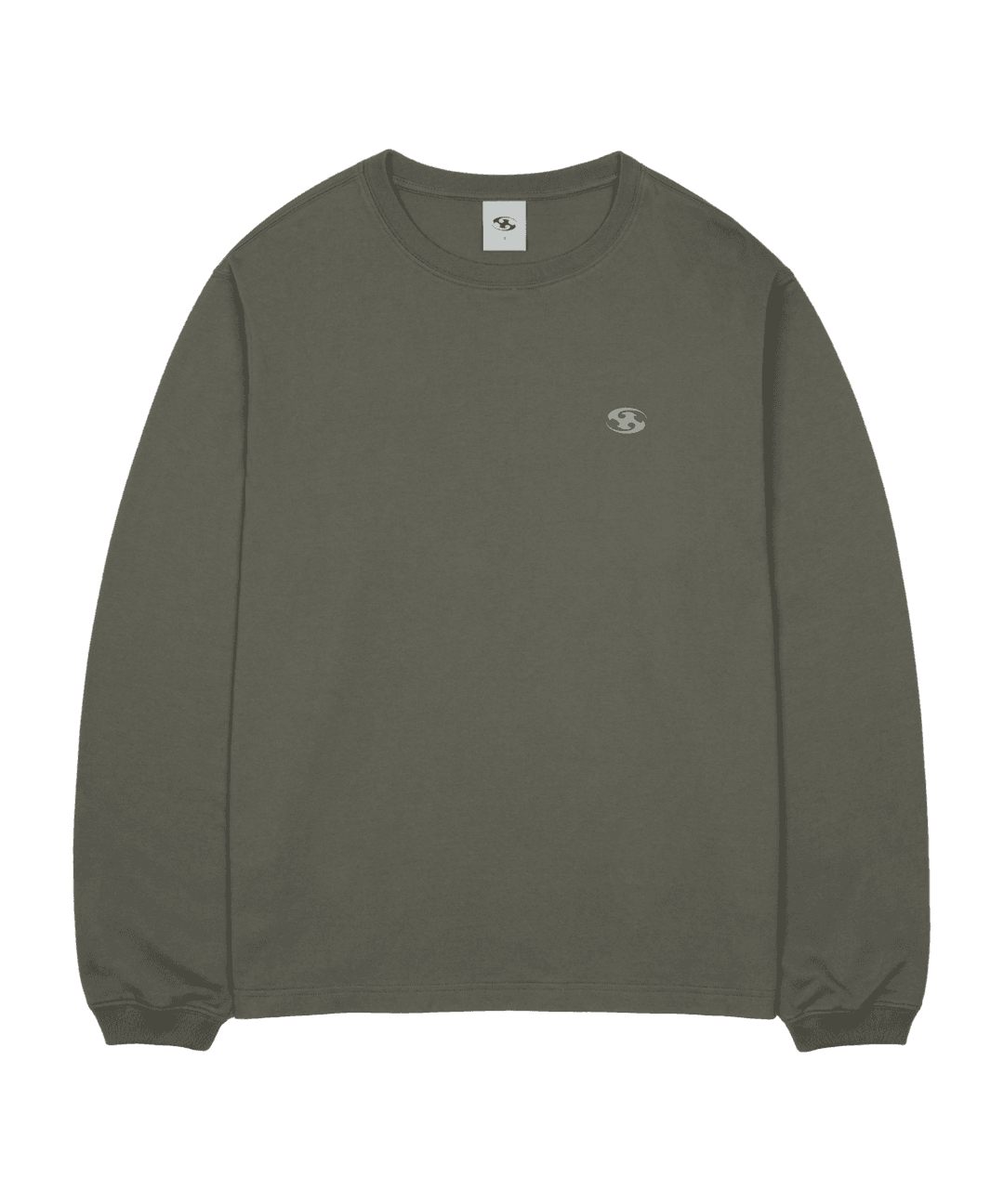 LOGO LONG SLEEVES [KHAKI]_25FW