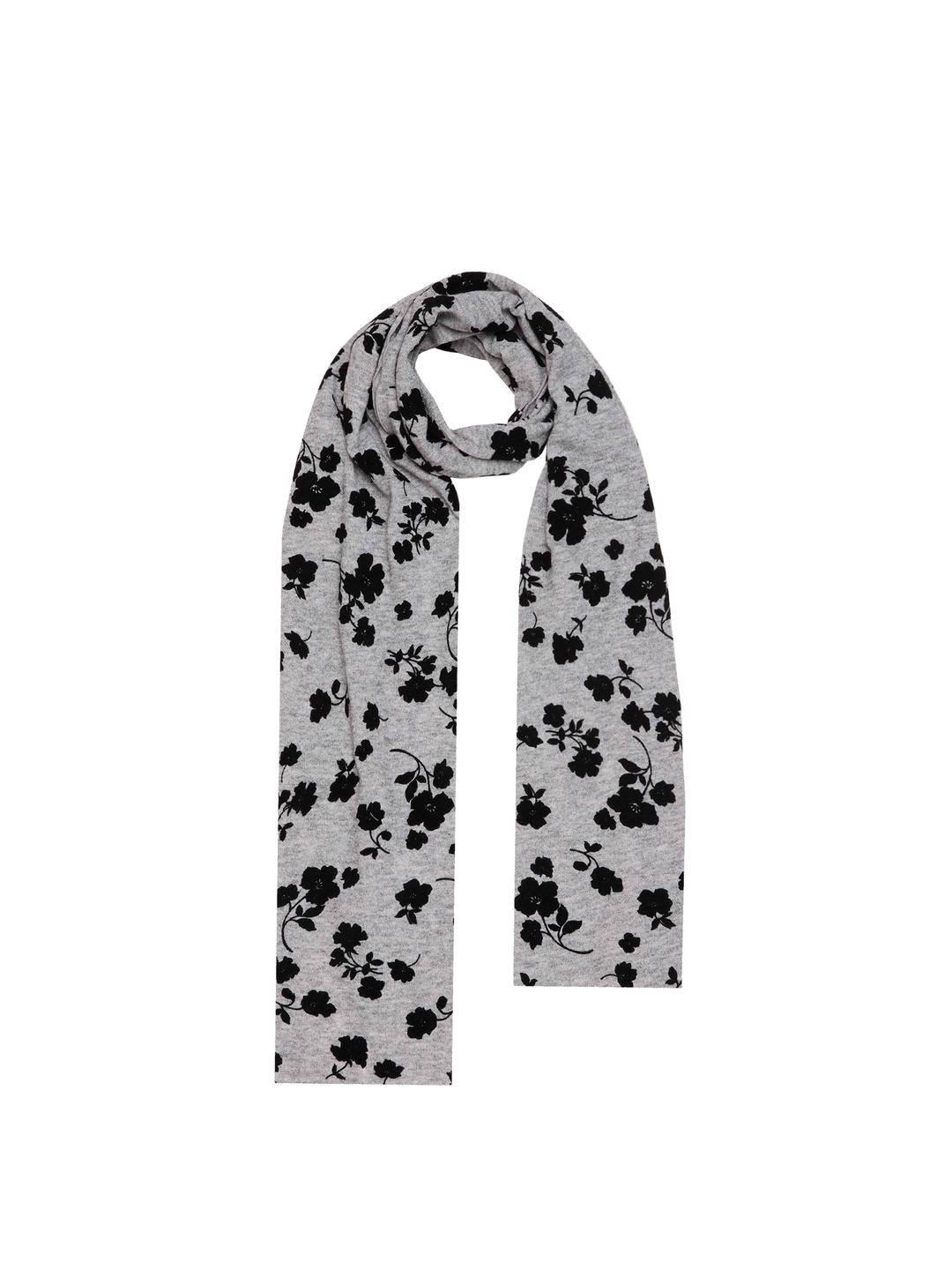 FLATA LONG MUFFLER MELANGE GRAY