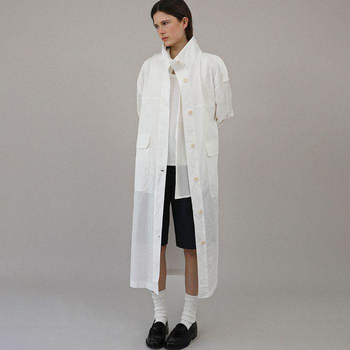 Paper wind breaker_ivory