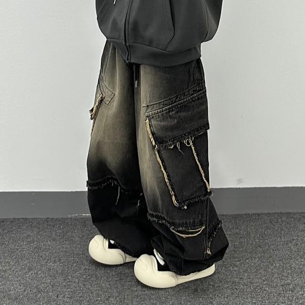 데끼 사선카고 팬츠