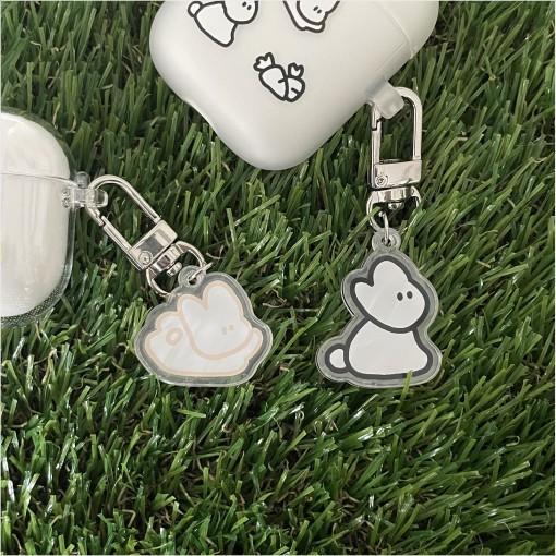 [스탠딩츄] 점프토끼 키링 2종