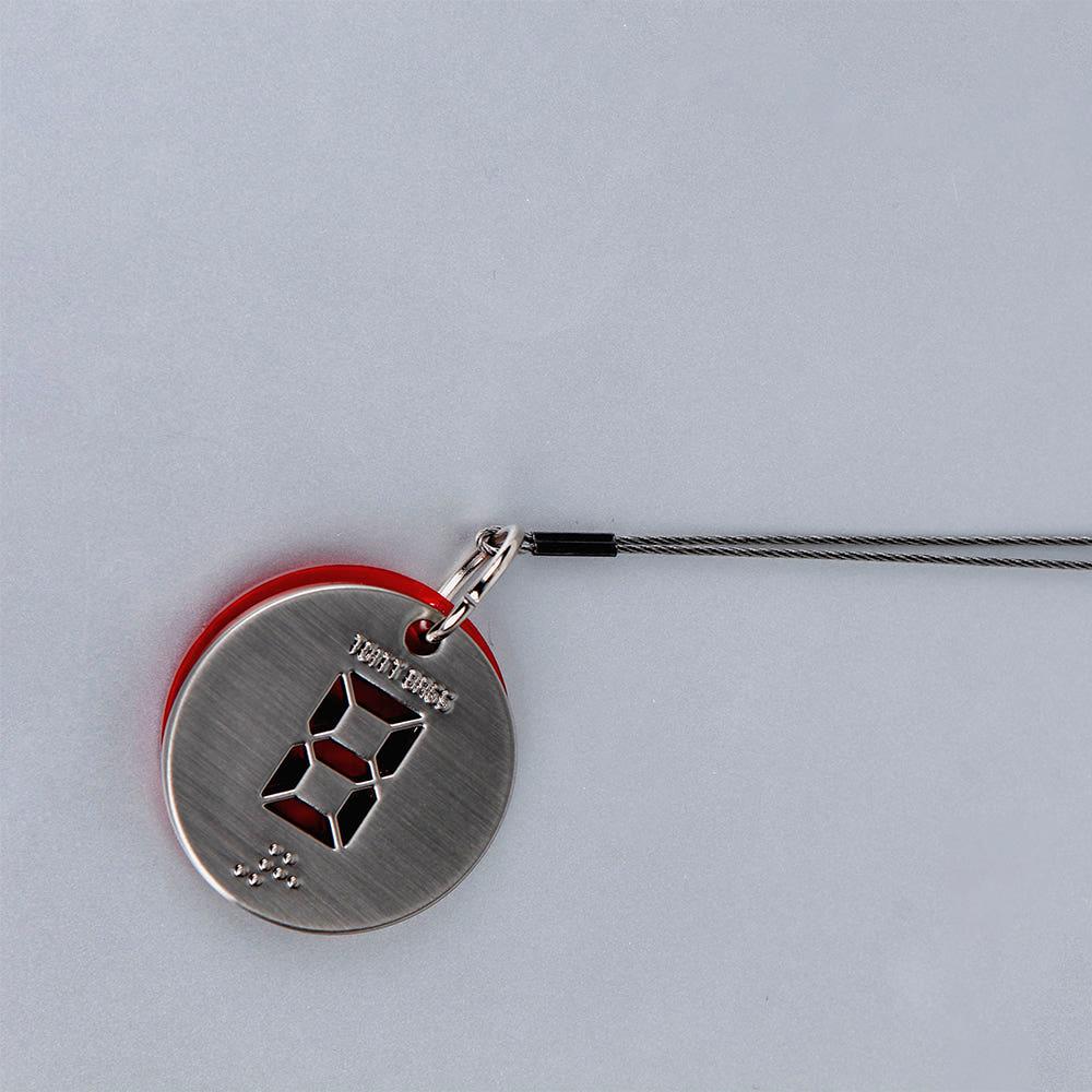 [TOITT] 토이뜨 스틸 넘버참 Steel number charm