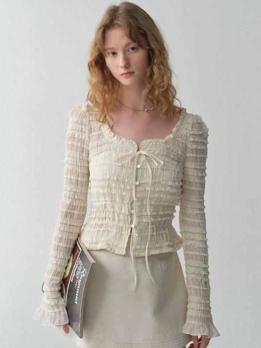 Breeze Ruffle Cardigan(2color)