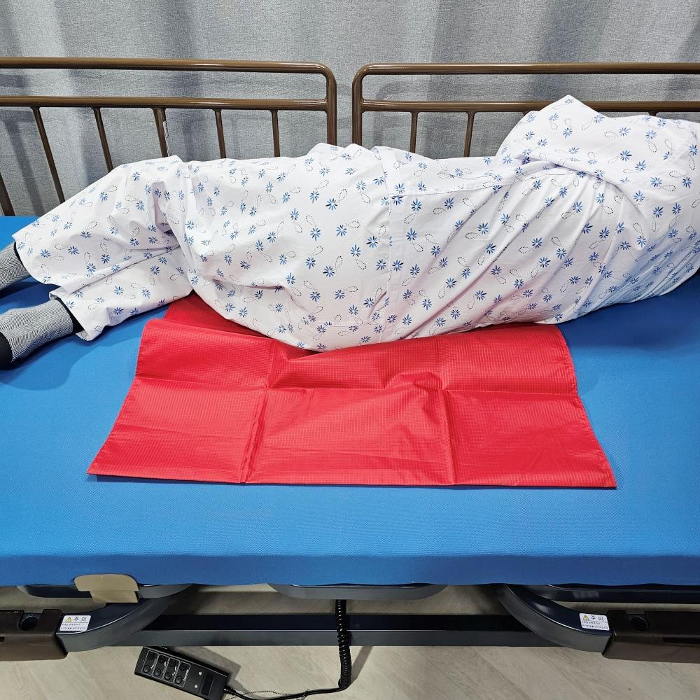 와상 환자용 슬라이딩 자세변환 용구 시트 MTS75 이동 매트 노인장기요양 등급 복지용구