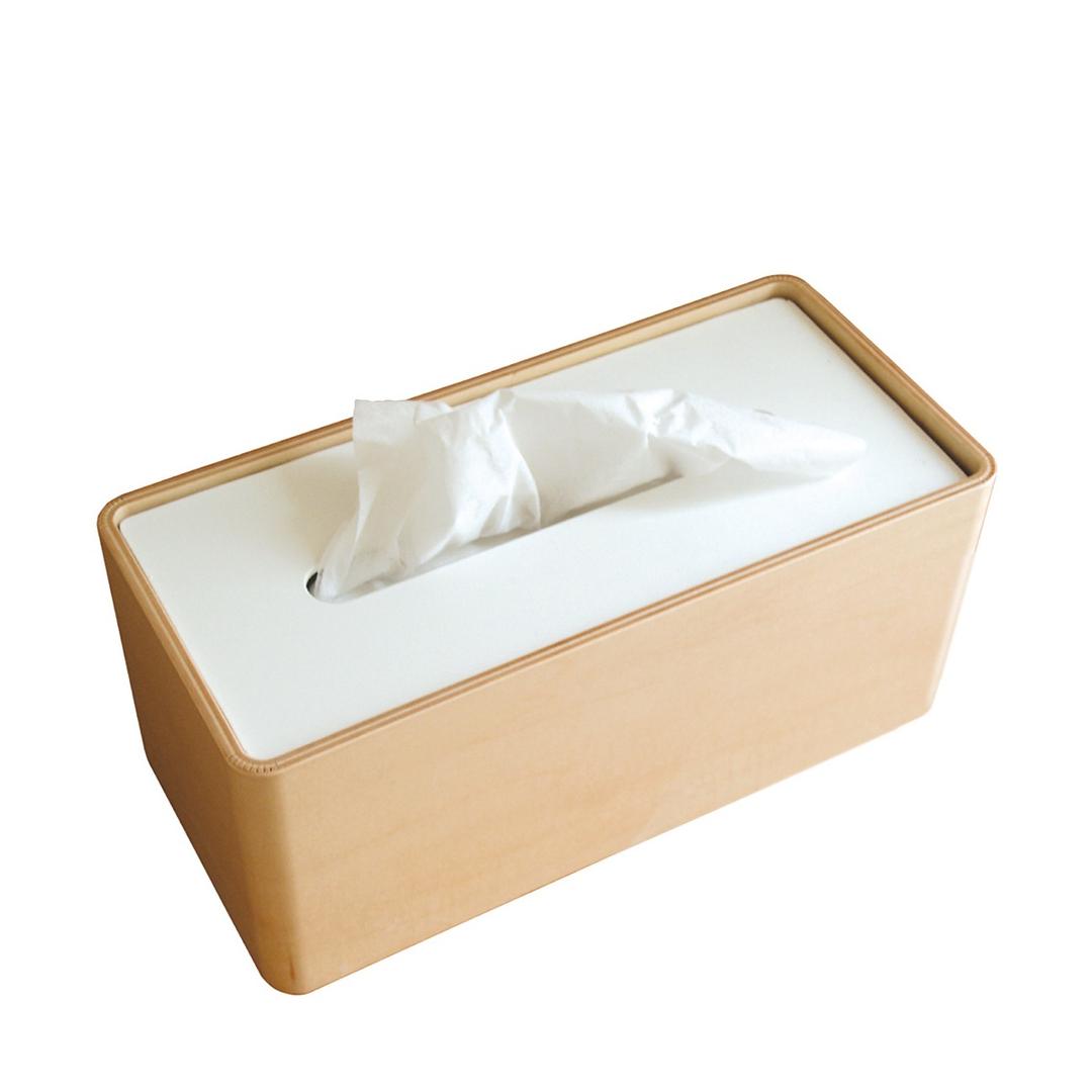 stock tissue case white