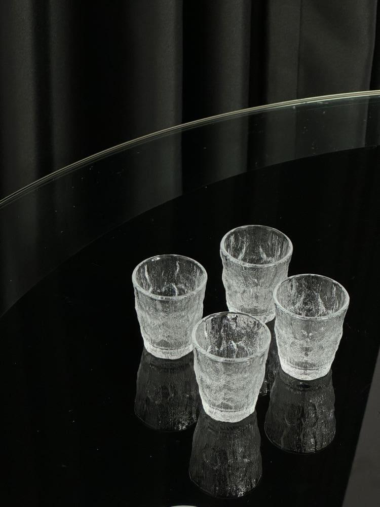 [아이스 술잔]  미니 유리잔 소주잔 샷잔 사케잔 -2p