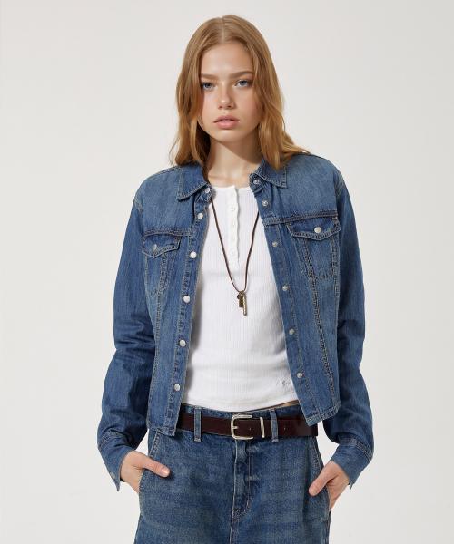 Western Point Denim Jacket(F) / WHYJF3821F