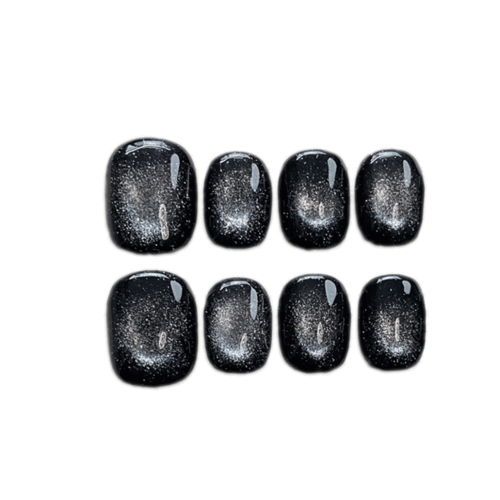 은하수 블랙 네일팁 10pcs
