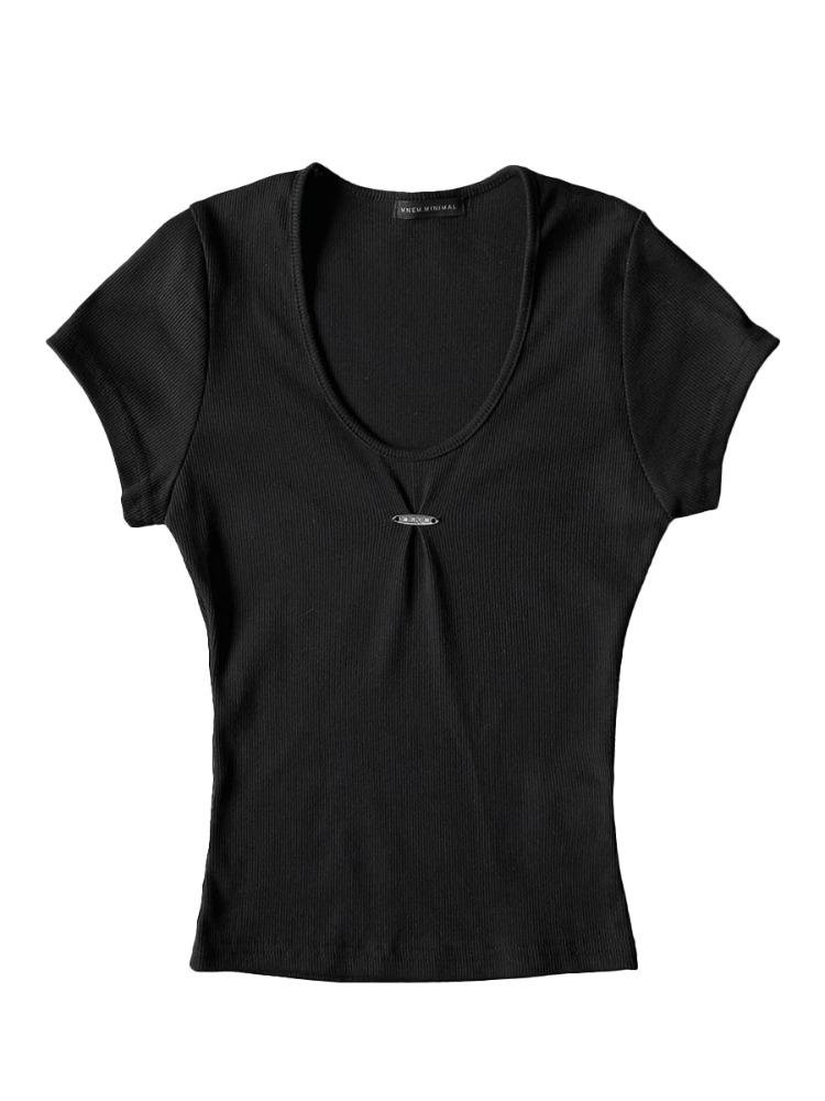 2nd) [mnem] Pinch Tee (black)