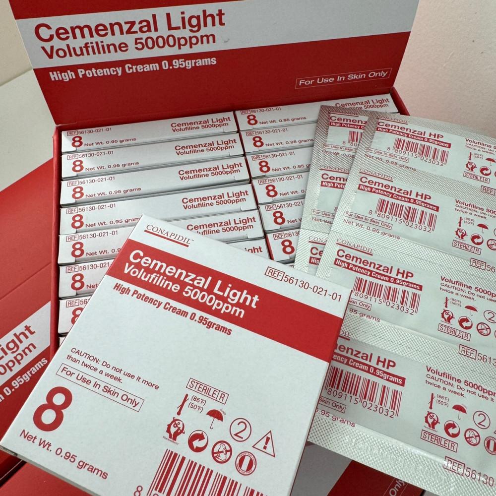 수부지 피부개선크림 보르피린 바르는 필러크림 세멘잘라이트 필름형파우치 1박스( 8EA )