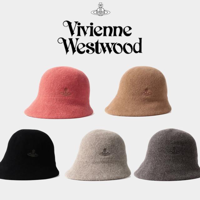 비비안웨스트우드 버킷햇 베레모 프리사이즈 일본산 울모자 21FW