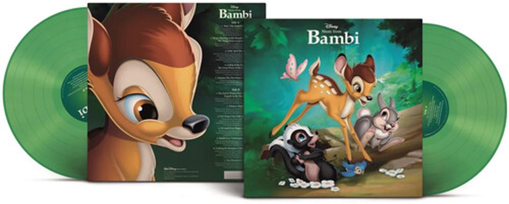 밤비 OST (LP, Light Green Colored, Music From Bambi: 80th Anniversary)