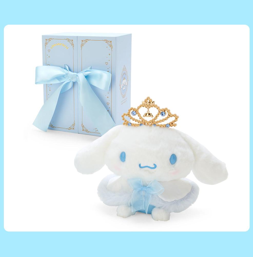 산리오 설레는 티아라시리즈 시나모롤 인형선물세트