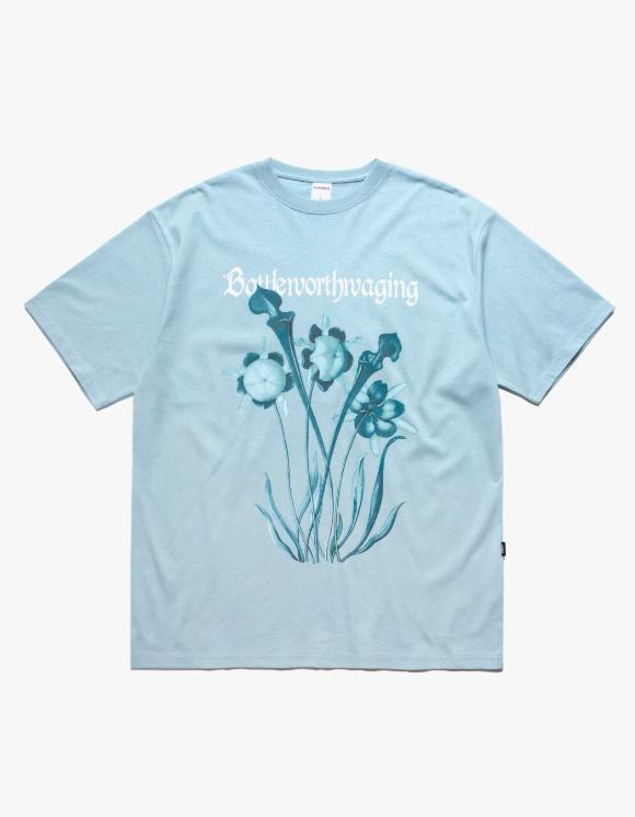 Battleworthwaging S/S Tee - Sky Blue