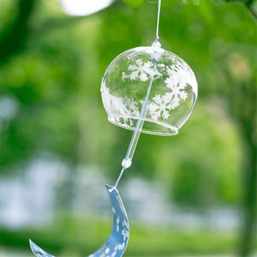 풍경 후우링 유리종