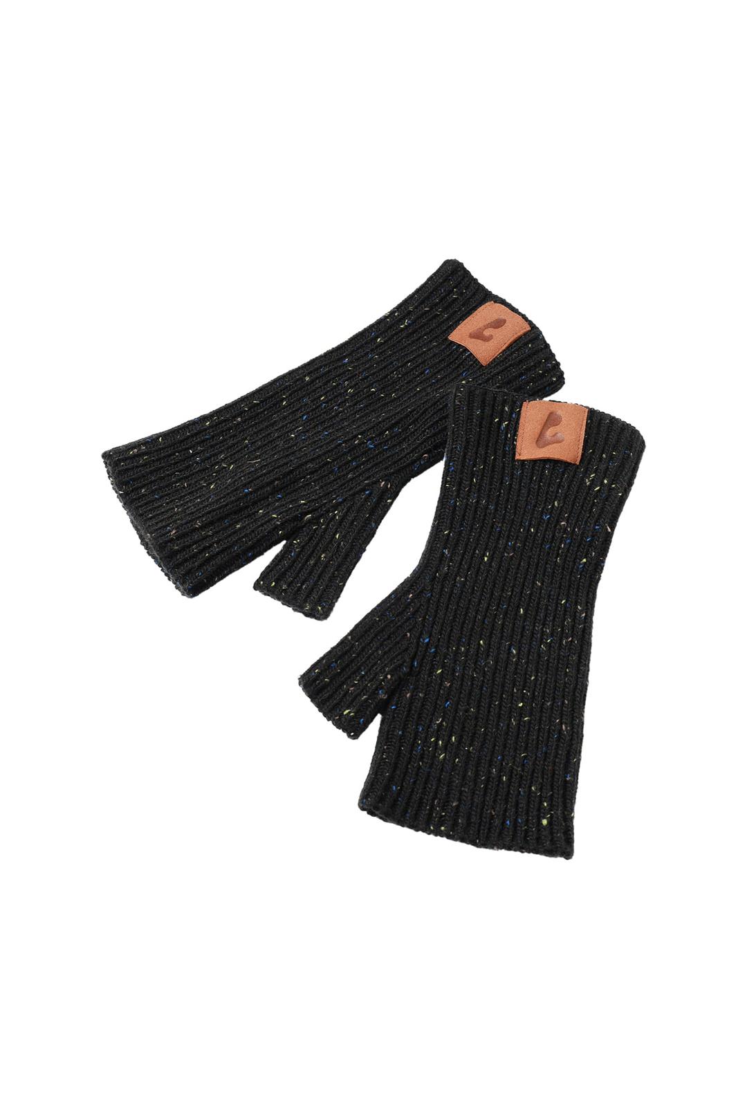 Fingerless Mittens (Black)
