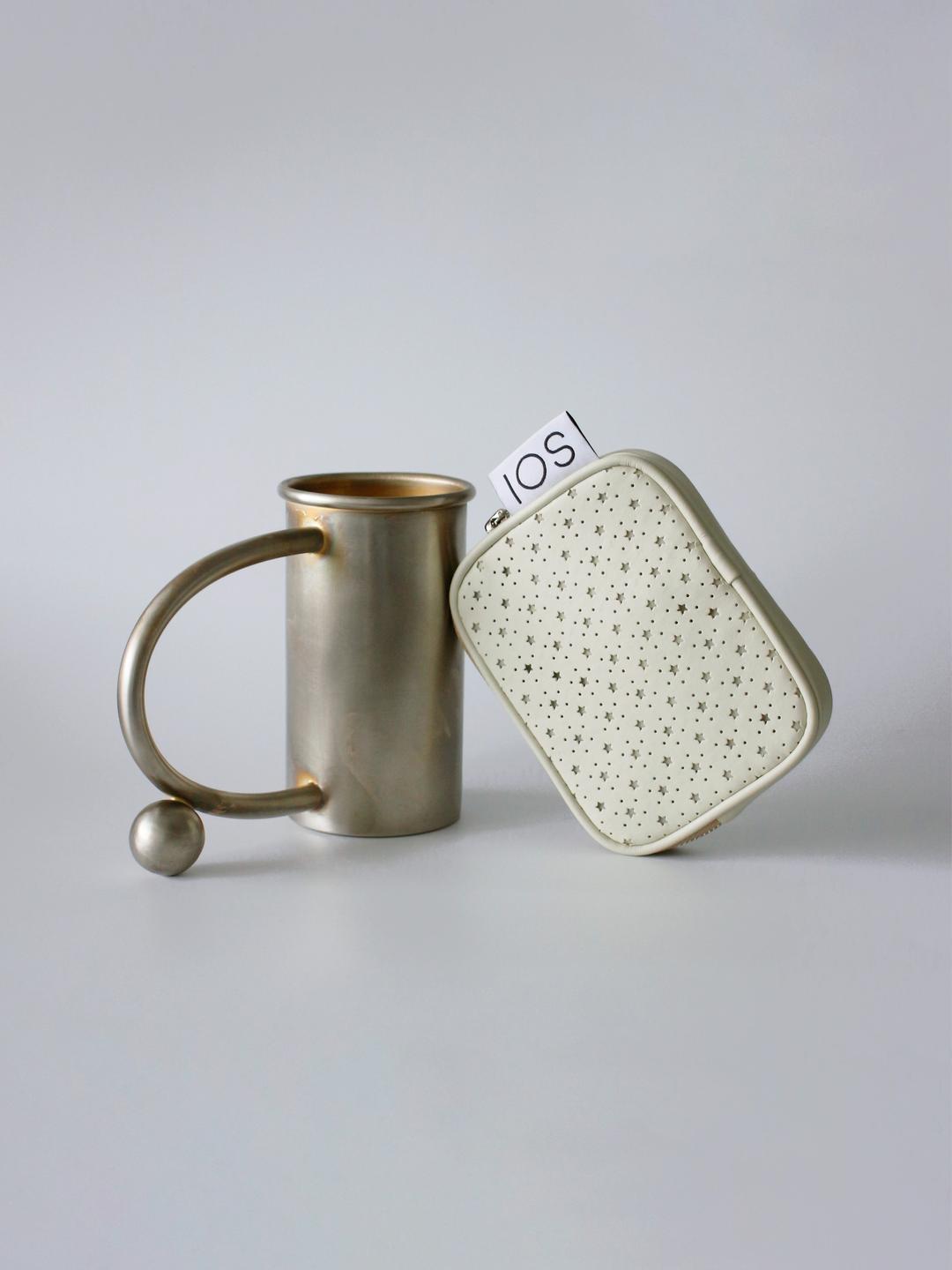 STAR CARD WALLET BEIGE