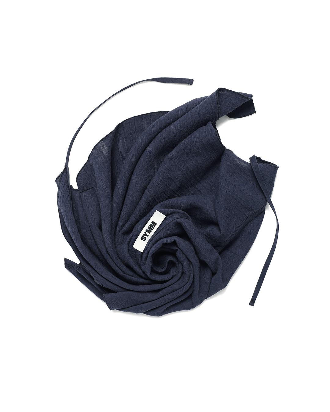 Draped Bandana (Navy)