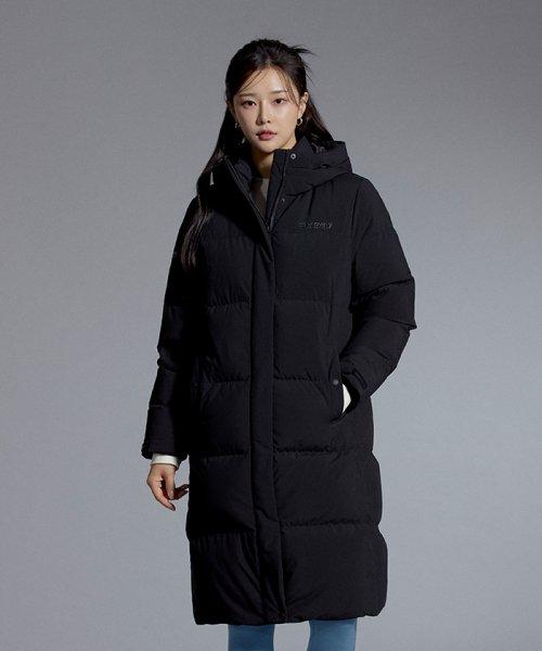 레스터G RDS 구스다운 여성 롱패딩 (BLACK)