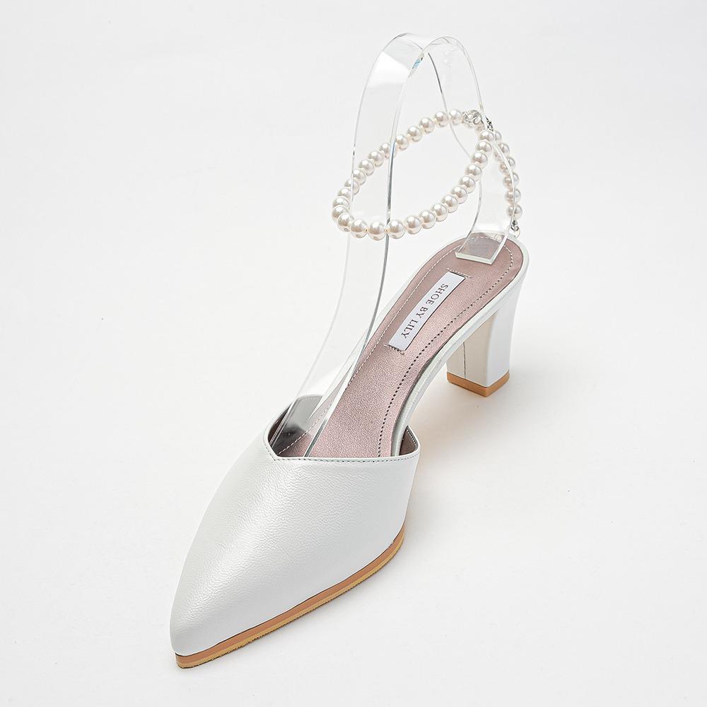 오드리 웨딩슈즈 (화이트) SBL0021CW