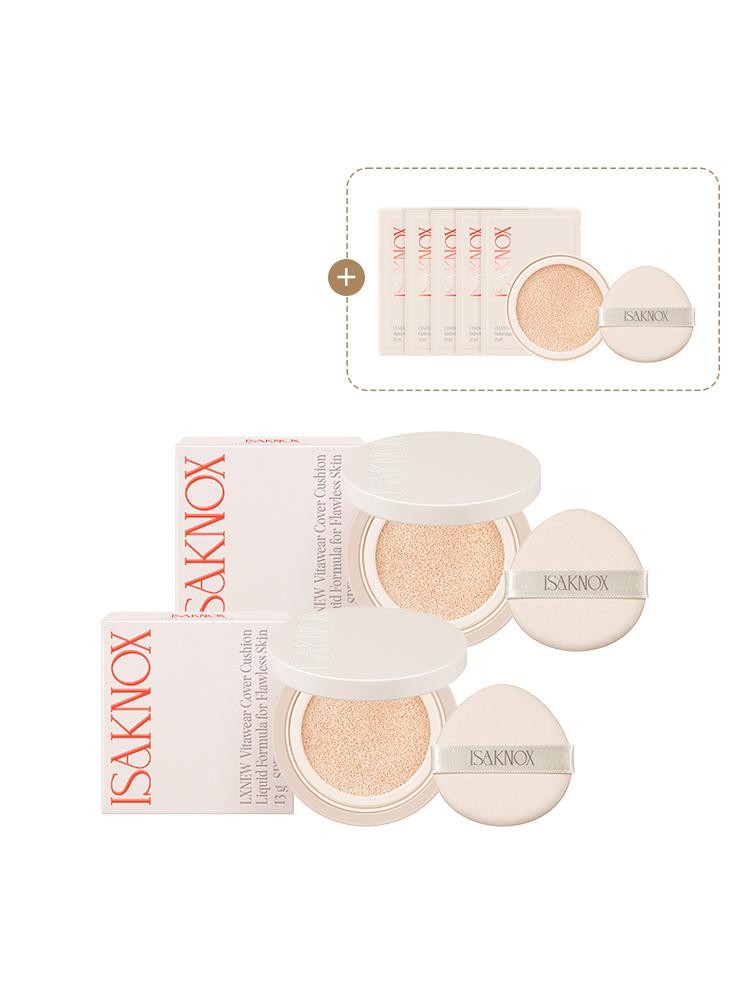 [2개묶음세트][이자녹스] LXNEW 비타웨어 커버쿠션 13 g +  13 g  (SPF 50+/PA+++)