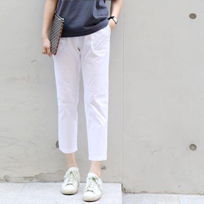 피그먼트 일자 단추 PT (4C) (S,M,L)