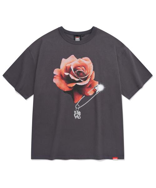 VSW Rose Pin T-Shirts Onix Black