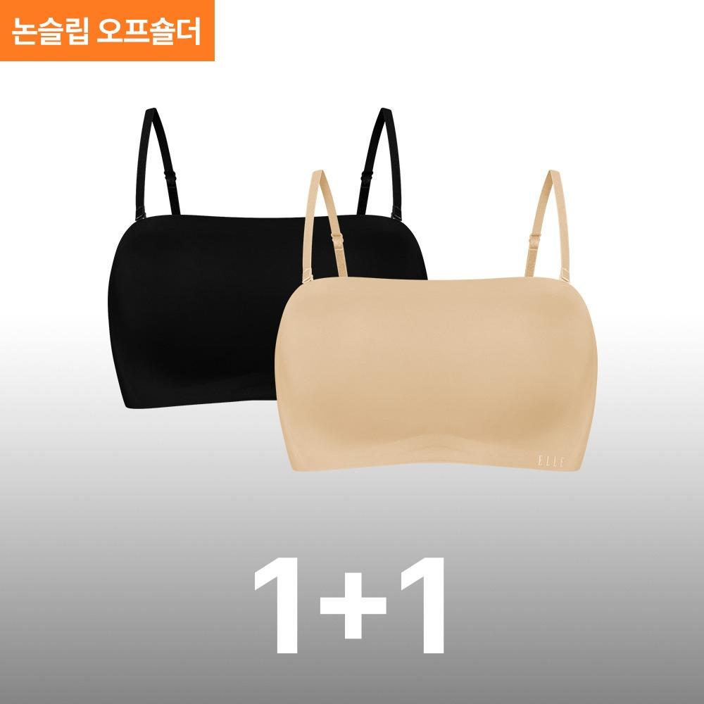 [1+1][논슬립 오프숄더] 쉐딩 브라