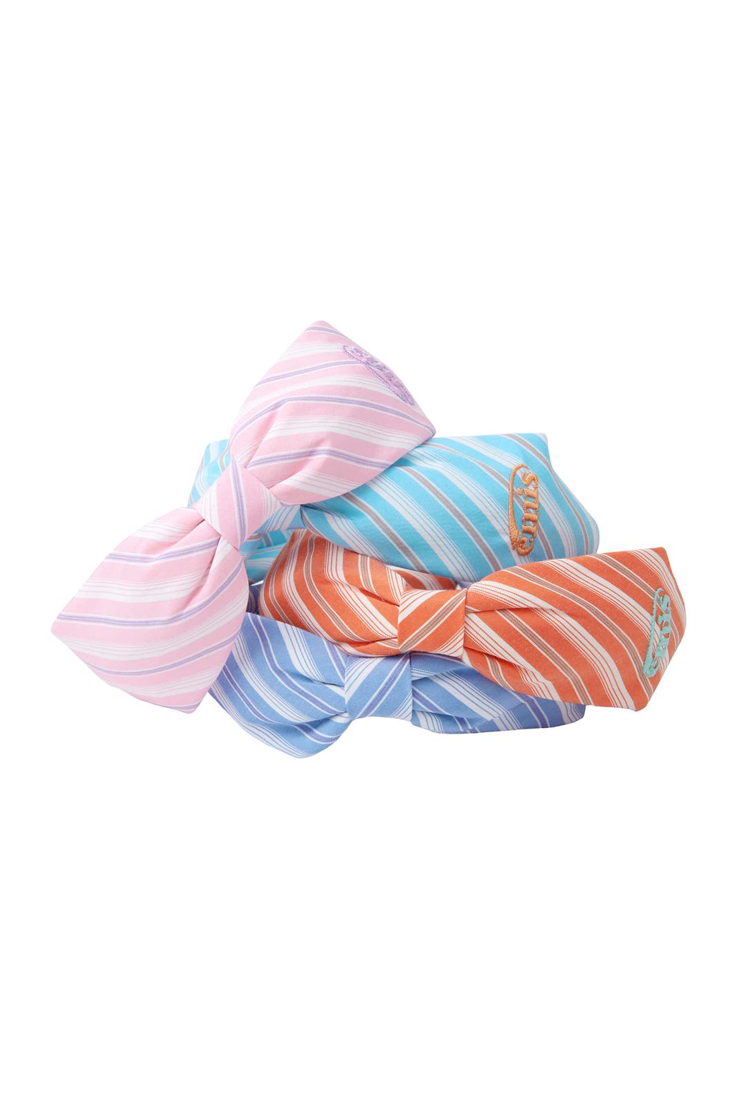 PIN STRIPE RIBBON HAIRBAND