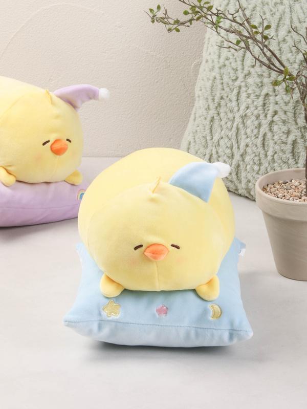 꿀잠 자는 병아리 인형