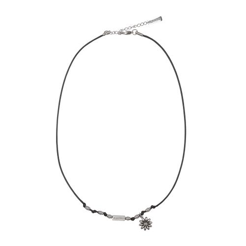 와일디 플라워 목걸이 Wildy Flower Necklace_BLACK