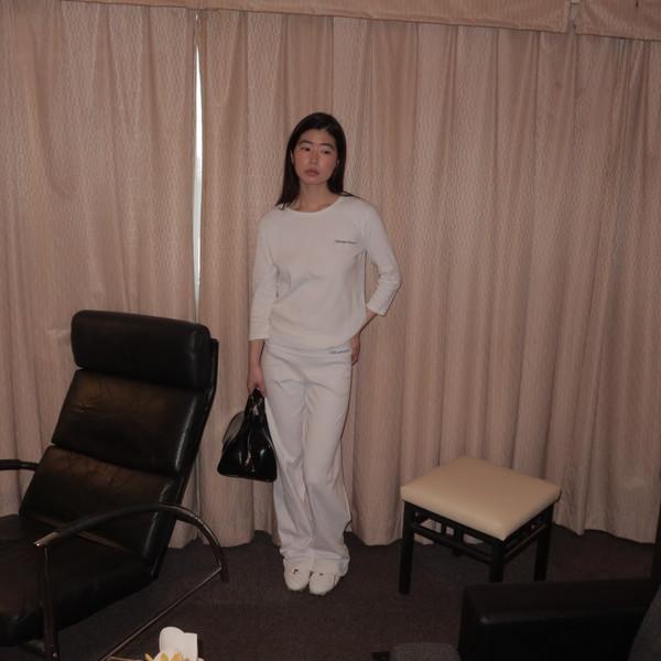 Mellow low rise long pants (4colors)