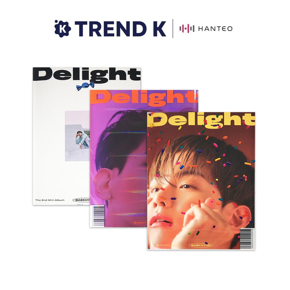 백현 BEAK HYUN 2집 미니앨범 DELIGHT  딜라이트 미개봉 [버전선택]