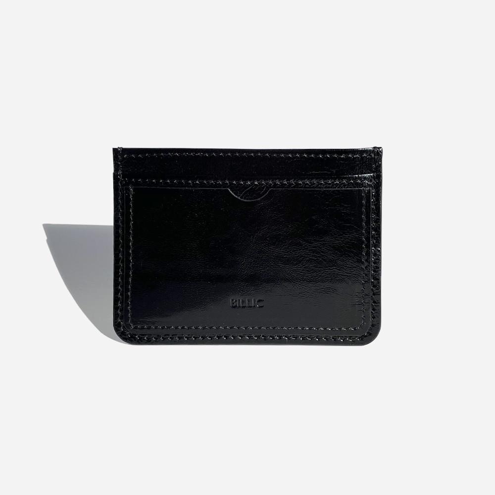 잭슨 스퀘어 카드 지갑 블랙 클래식형 card wallet 명함지갑 검정 black