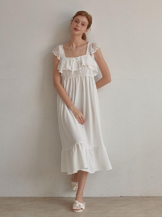 여성 드리밍 민소매 원피스 잠옷(2C)