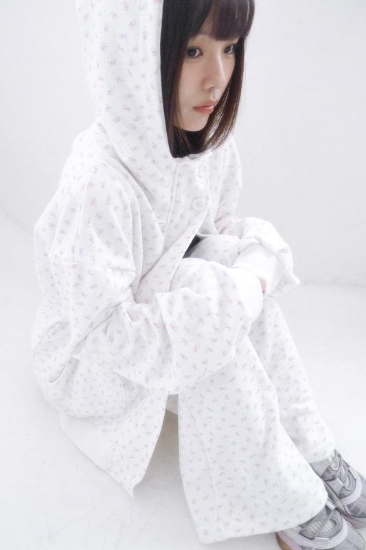 garden hoodie zip-up (3color)