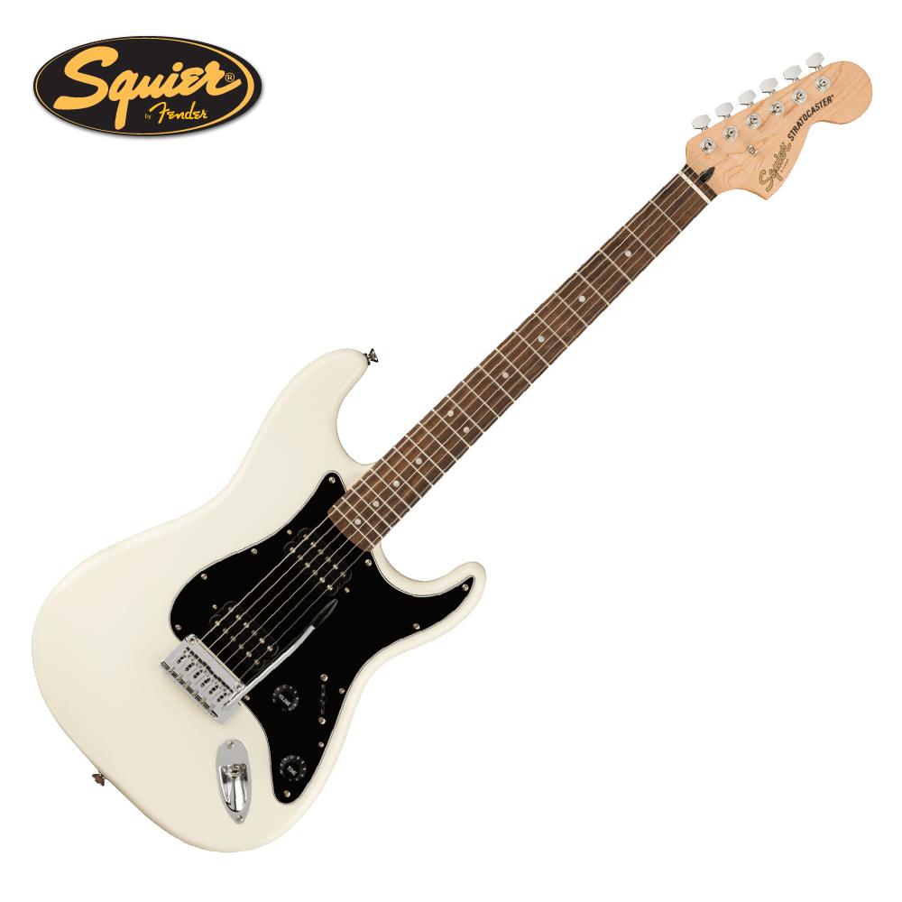 기타 사면 앰프가 백원!! Squier 스콰이어 일렉기타 Affinity Stratocaster HH LRL BPG Olympic White (037-8051-505)
