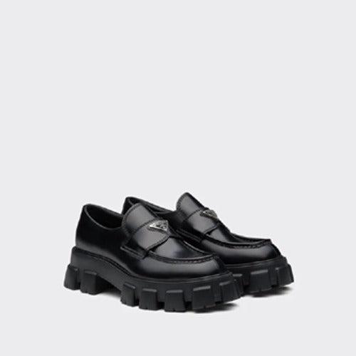 22 S/S 프라다 모놀리스 브러시드 가죽 로퍼 - 여성용 | 명품 레플리카 사이트 디토홀릭