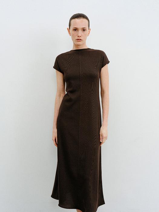 TVR CAP SLEEVE JERSEY DRESS_3COLORS
