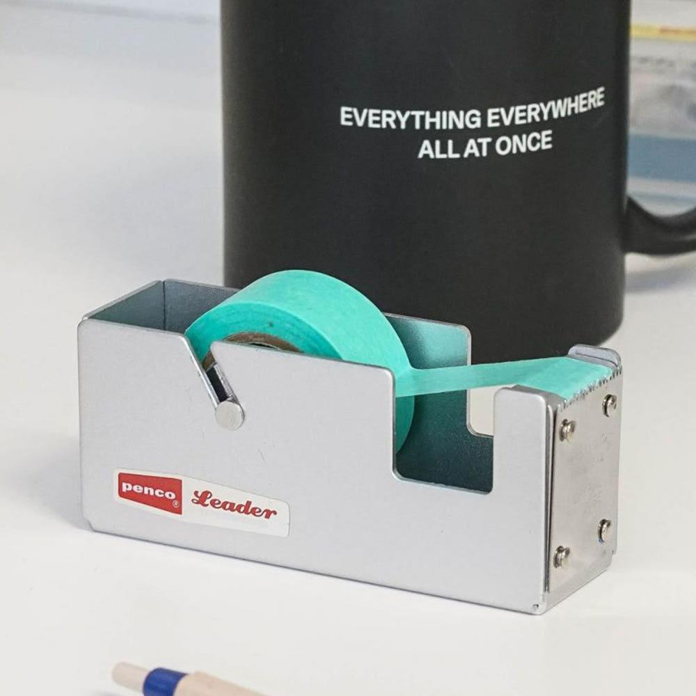 [펜코] PENCO 빈티지 테이프 커터기 디스펜서 소형 실버 