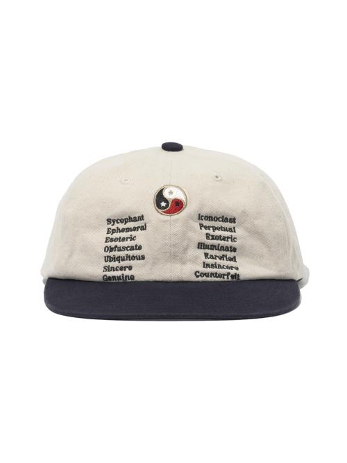 Yin Yang Washed Cap Natural