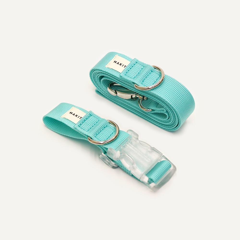 Baby Mint Set / 목줄 + 리드줄
