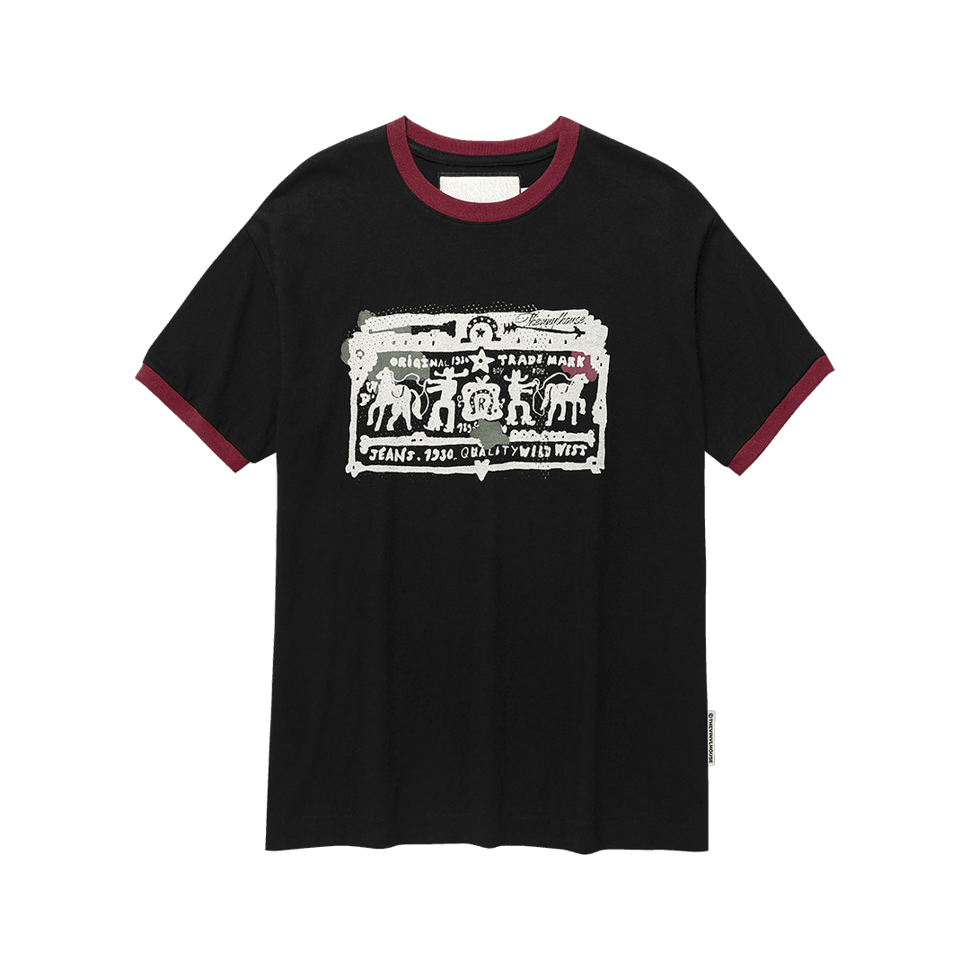 CAVISH Twin Star Ringer SS Tee Grey