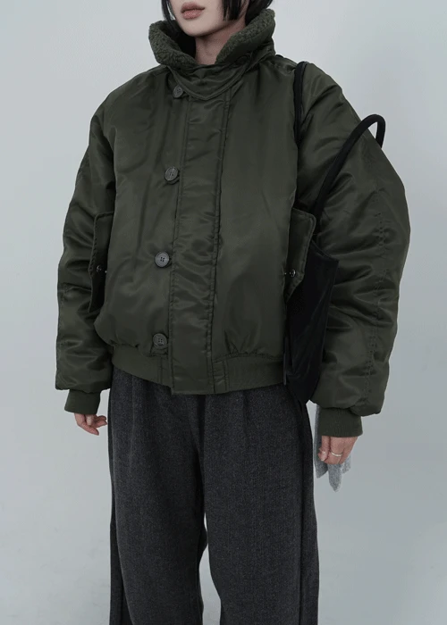 [unisex] 비조양털카라항공점퍼