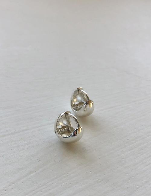 [925 silver] 1.0 Mini Cone Earrings