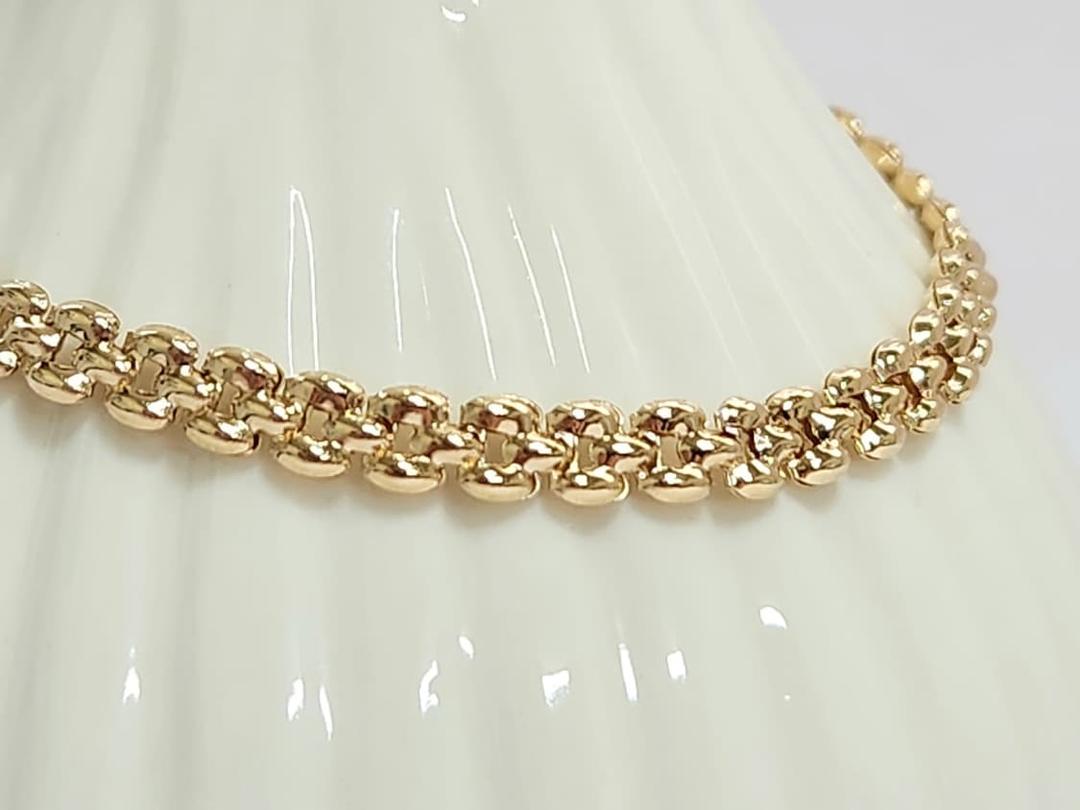 18k.14k.할로우팔찌.발찌.목걸이.옐로우골드.새상품 | 후루츠패밀리