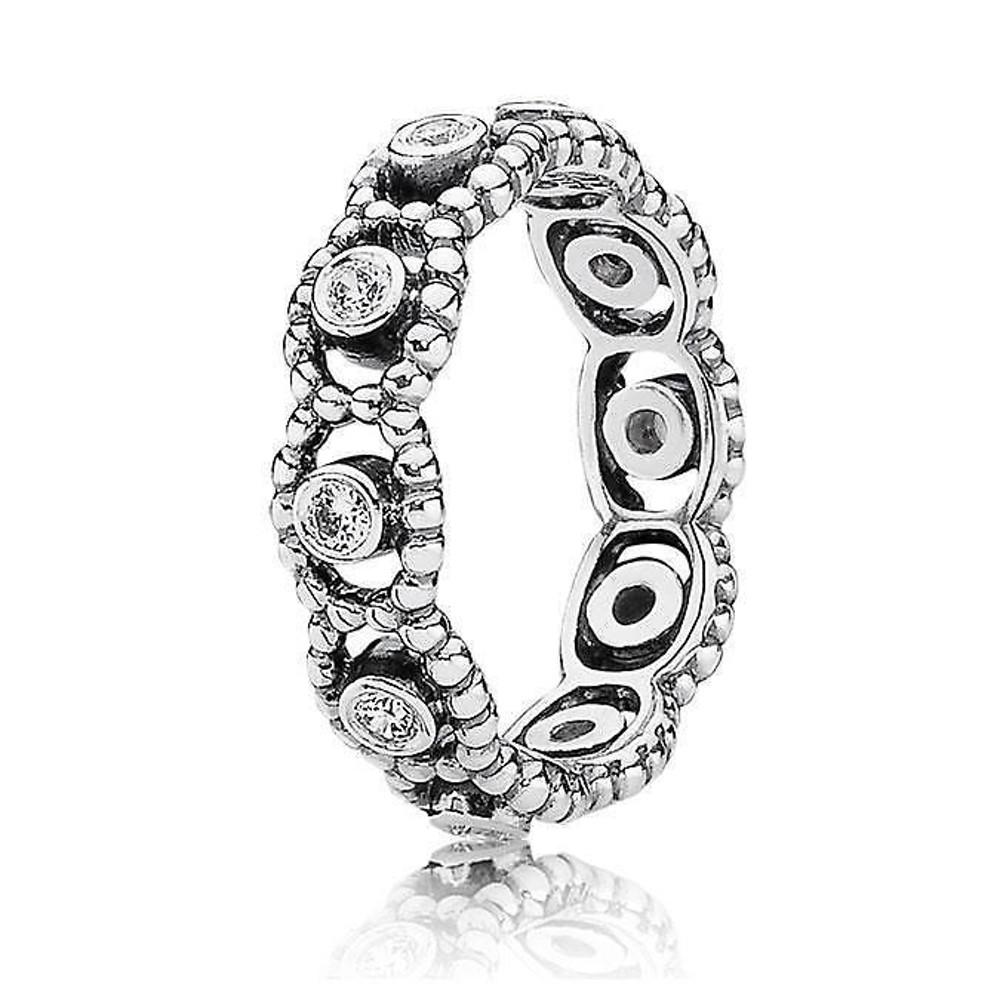 판도라 허마제스티 허 마제스티 반지 클리어 퍼플 핑크 링 190881cz