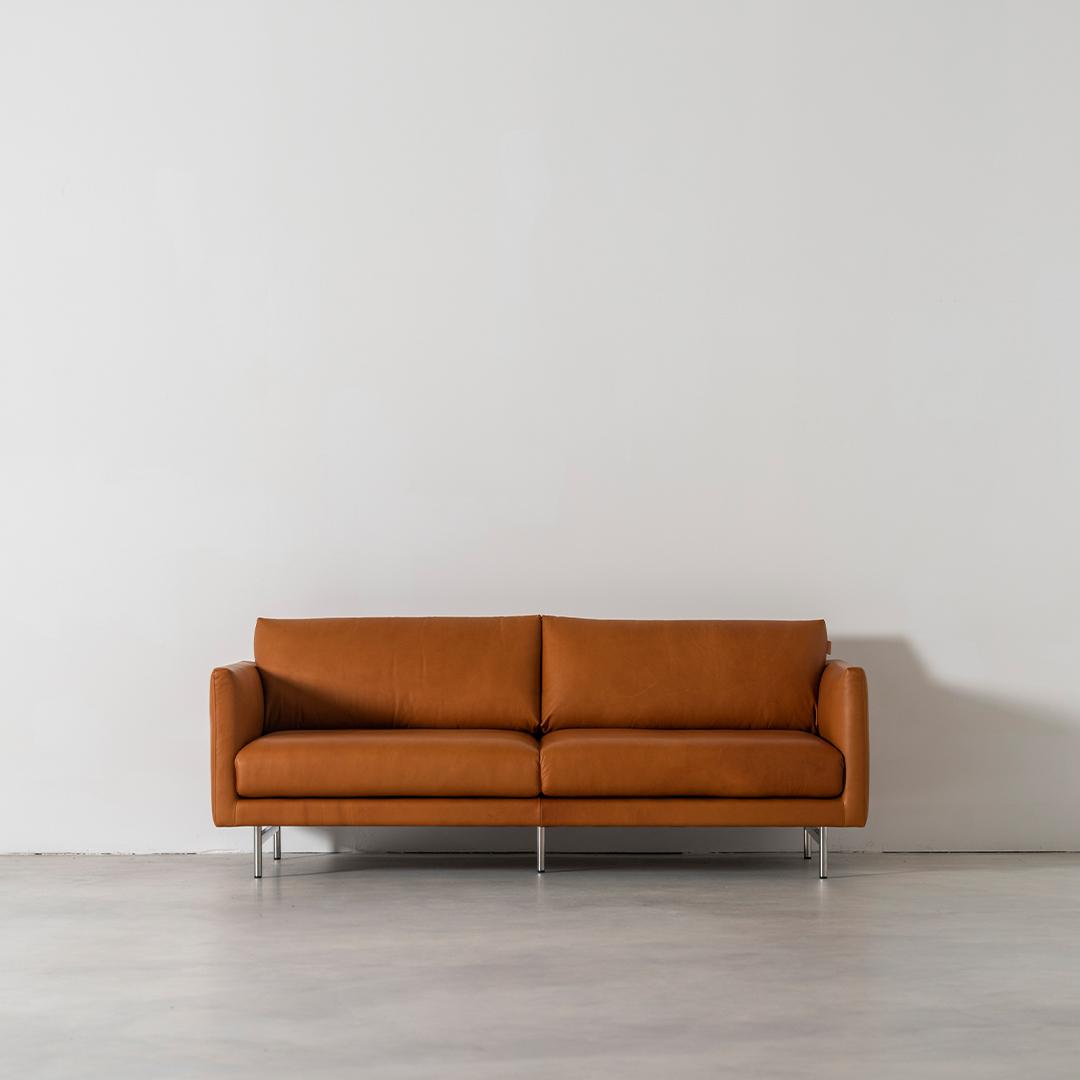 Oui Leather Sofa 2000 Wide