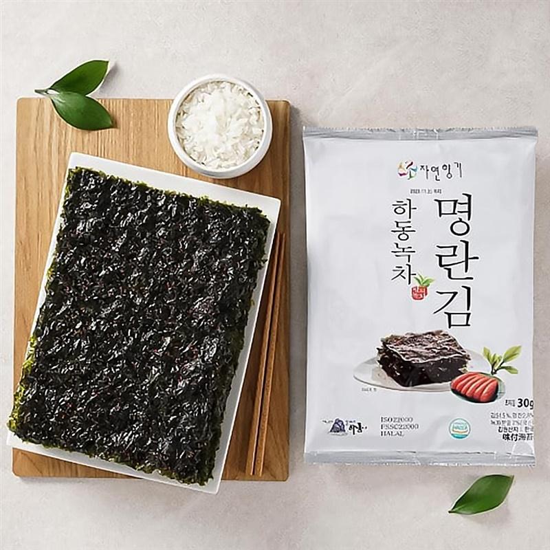 [아이유 추천] 하동 녹차 명란 전장김 10봉