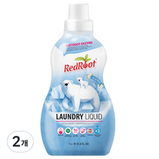 레드루트 유아 세탁세제 머스크플로랄 1L  2개